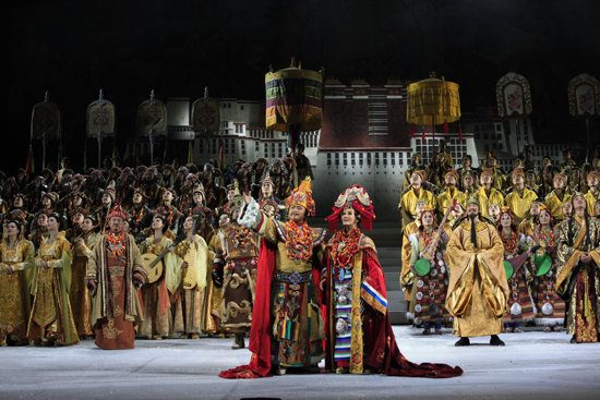 Princess Wen Cheng successfully premiered at the National Grand Theatre