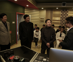 2015年10月10日,音乐产业促进工作委员会主任委员汪京京携音促会办公室主任、信息交流中心主任沈佳莅临北音考察九棵树数字文化产业聚集区相关发展情况